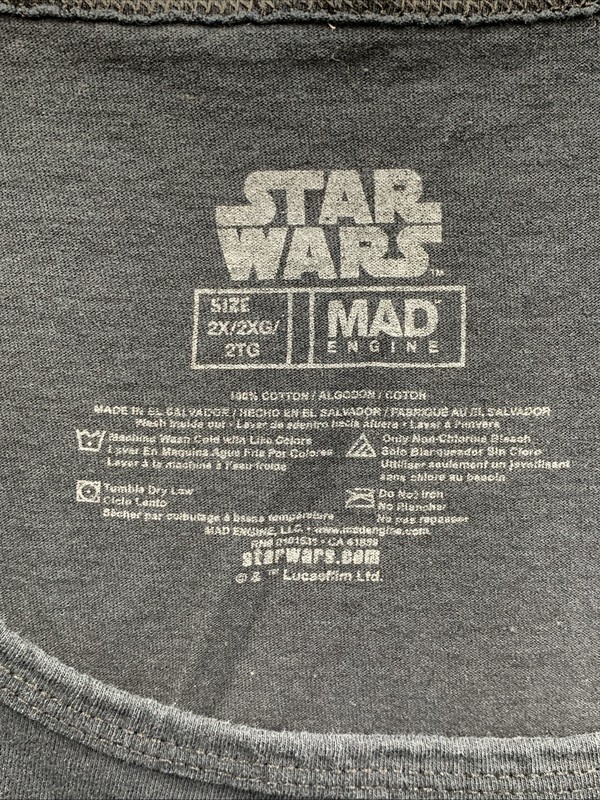 Vtg Star Wars Mens The Mandalorian Grogu Baby Yoda 1998 Tank Top Size XXL gallery