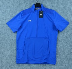 Under Armour Pullover Men’s Small Motivate 2.0 Short Sleeve Shirt 1/2 Zip NWT
