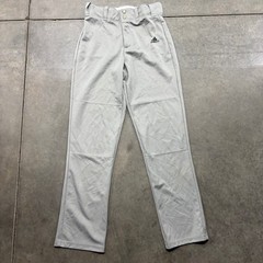 Adidas Aeroready Athletic / Tapered Small Light Gray Pants Elastic Waist