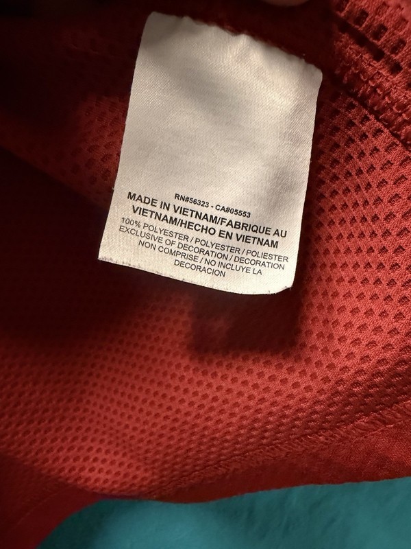 Nike Oklahoma Sooners Men's 1/4 Zip Pullover Dri-Fit Performance Wicking 2XL gallery