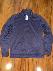 NEW JOHNNIE-O 1/4 ZIP PULLOVER JMKO2510(Reflex) Long Sleeve Logos SZ S Color Jam