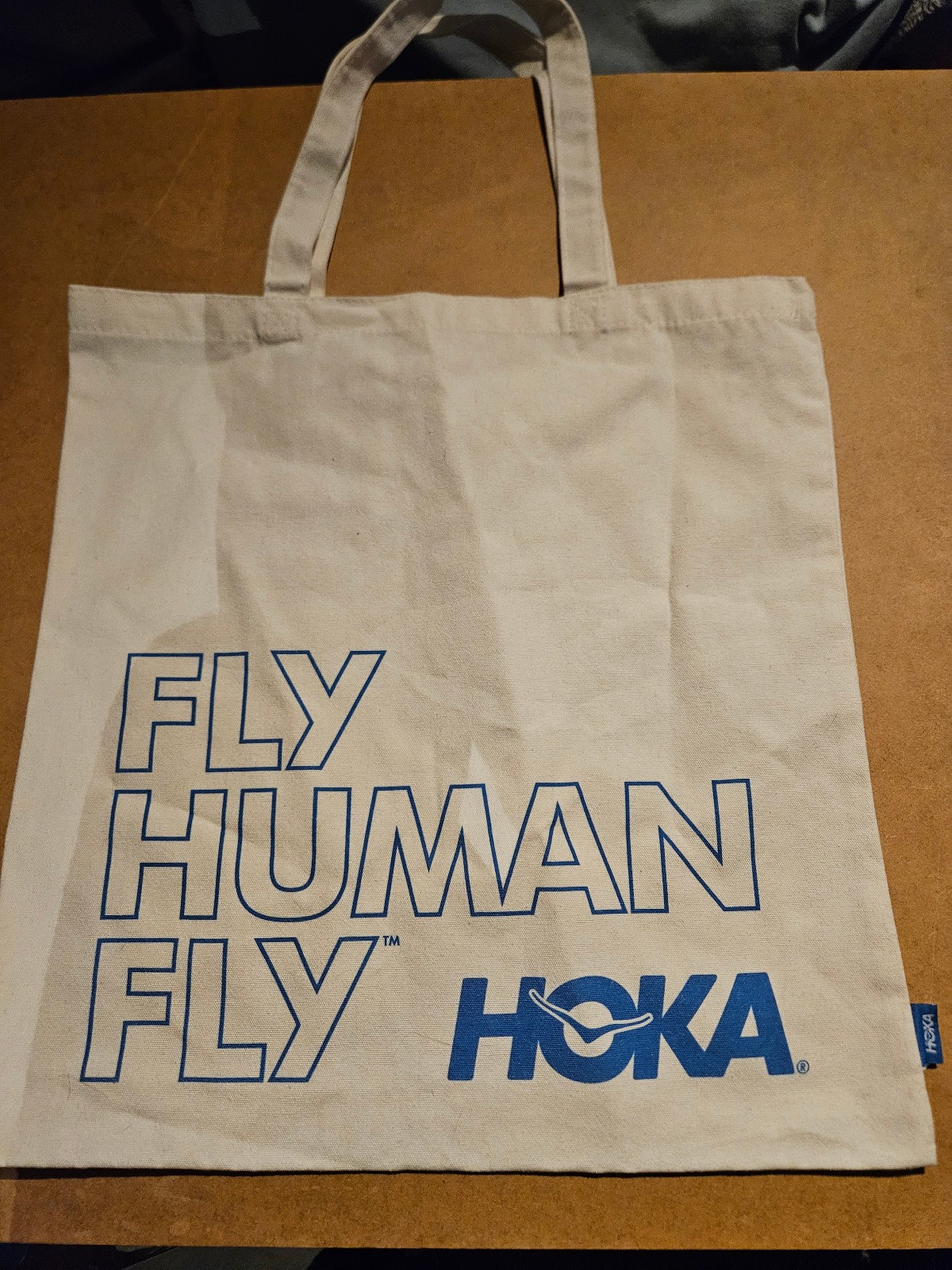 Hoka One One Fly Human Fly Tote Bag gallery