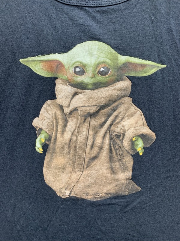 Vtg Star Wars Mens The Mandalorian Grogu Baby Yoda 1998 Tank Top Size XXL gallery