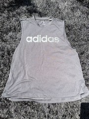 Adidas Women’s Logo Sleeveless Tank Top Size Large