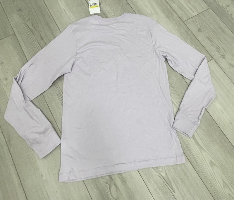 NWT Nike Sportswear Men's Small Graphic Long Sleeve Purple T-shirt HJ0588-537 gallery