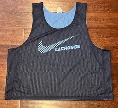 Nike Lacrosse 454587 Blue Reversible Mens 3XL Mesh Practice Jersey
