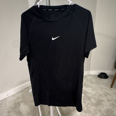 Nike Pro Dri-FIT Men’s Compression T-Shirt Short Sleeve Black Size S