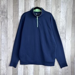Onward Reserve Golf Performance Quarter Zip Pullover Size Men’s XXL Naval Blue