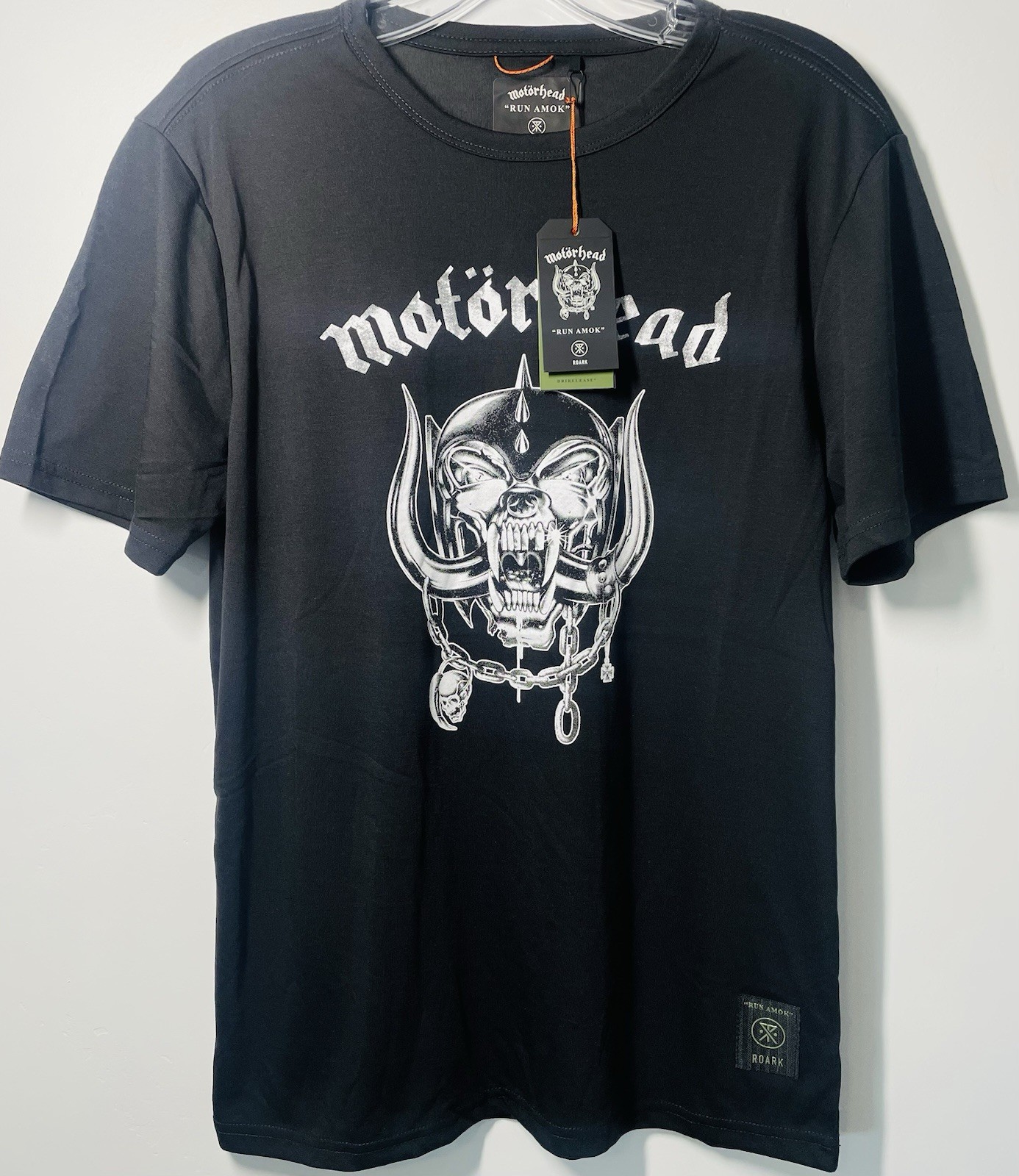 Roark Run Amok Motorhead Mathis War Pig SS T-Shirt Men’s S RK367 Black gallery