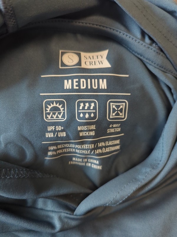 Salty Crew Lurking Hoodie Medium New MSRP $64.95 gallery
