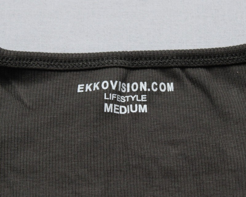 Ekkovision Men's Solid Ribbed Active Lifestyle Tank Top EJ3 Shadow Medium NWT gallery