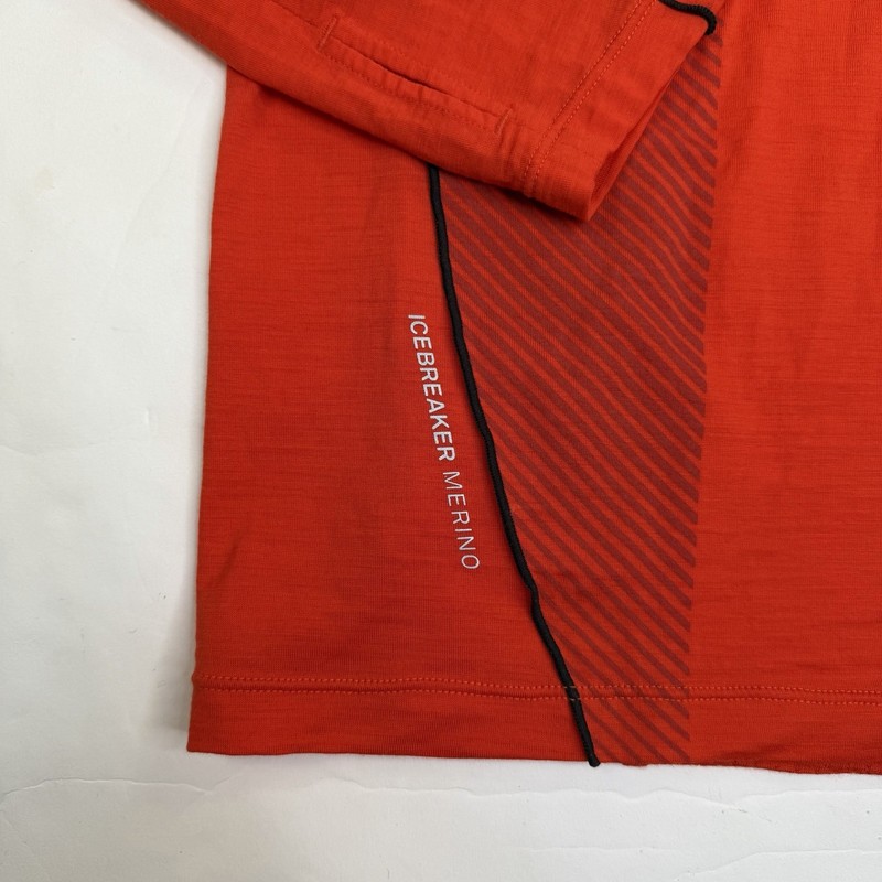 Icebreaker Merino GT 1/2 Zip Base Layer Pullover Men’s Large Stretch Wool - EUC gallery