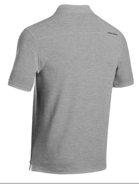 UNDER ARMOUR UA MEN'S PERFORMANCE SHORT SLEEVE POLO SHIRT XXL 2XL GRAY NEW NWT gallery