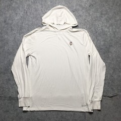 2UNDR Performance First Layer Hoody Mens Small S White Golf Ultralight Shirt