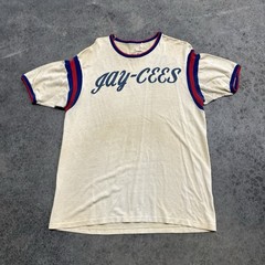 Vintage Rawlings Jaycees Shirt Mens XL Durene Jersey #25 USA 70s 60s 50s