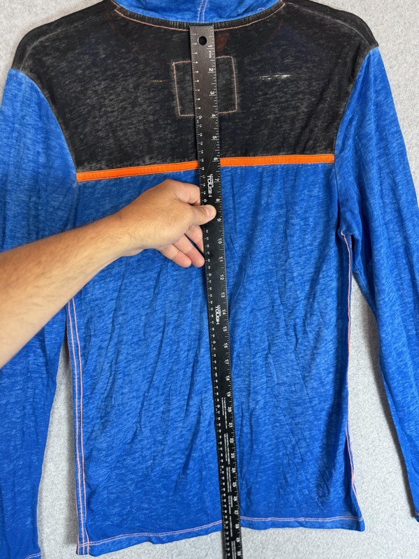 Buckle Hoodie Pullover Mens Small Lightweight Long Sleeve Shirt gallery
