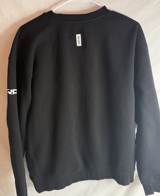 RECON Performance Gear RPG Workout Sweatshirt Sweater Mens Size Large Black gallery