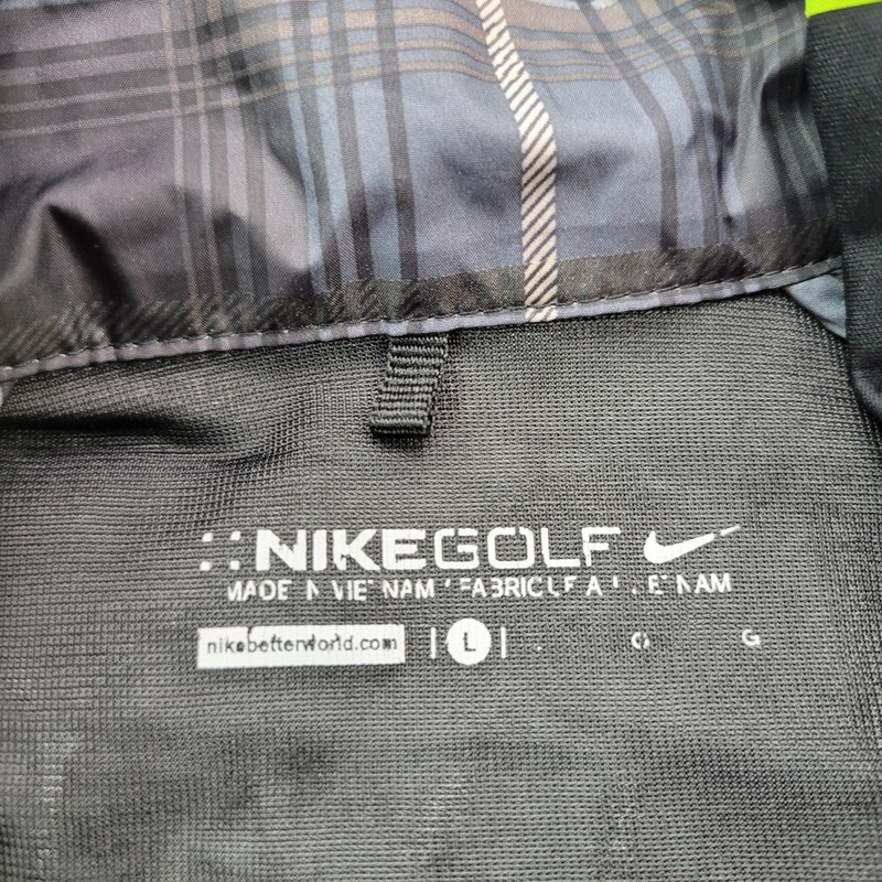 Nike Golf 1/4 Zip Pullover Mens Large Gray Performance Embroidery Zip Elephant gallery