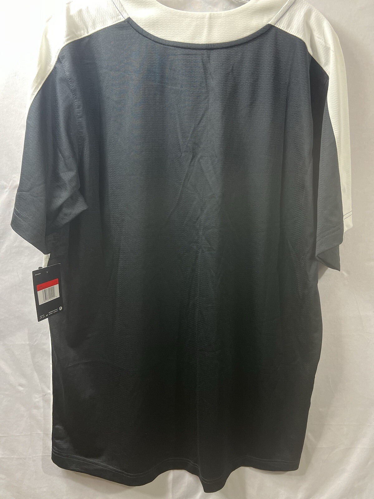 Nike Team Baseball Practice One Button Henley Men's Large Black White BQ5399-012 gallery