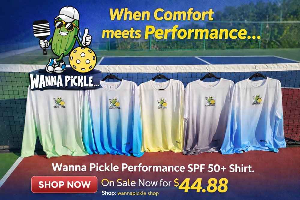 Pickleball Performance SPF 50+ Sun Shirt