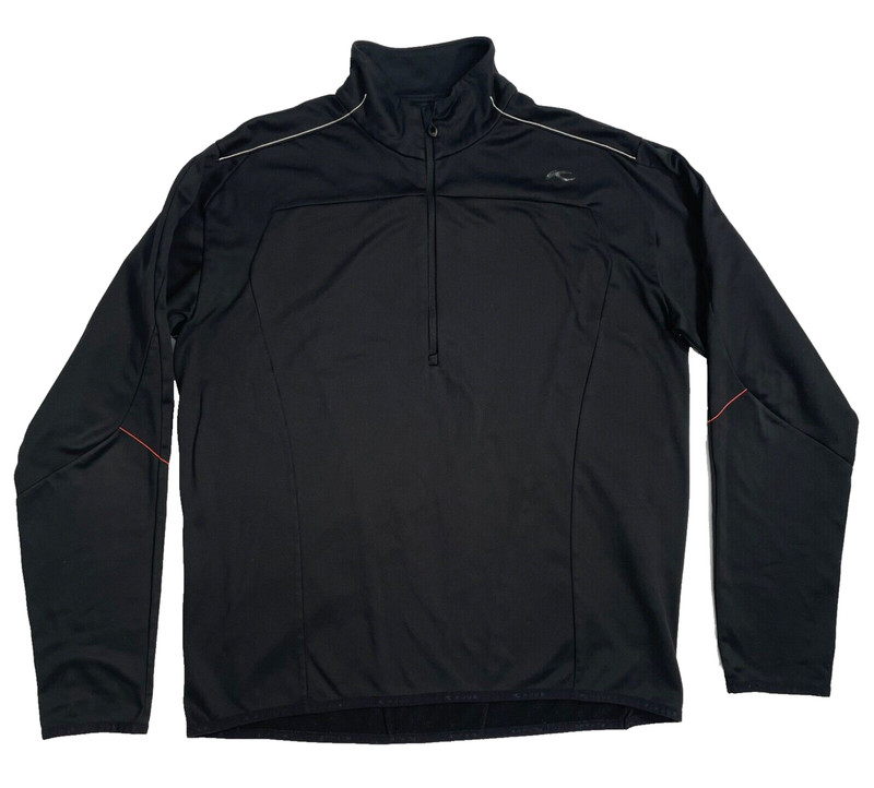 KJUS Midlayer Pullover 1/2 zip Brushed Fleece Lined Performance Top, men’s 54 XL gallery