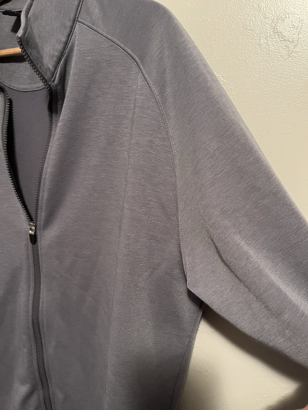 Dunning Stein Full Zip Fleece Golf Jacket Gray XL Embroidered Long Sleeve gallery
