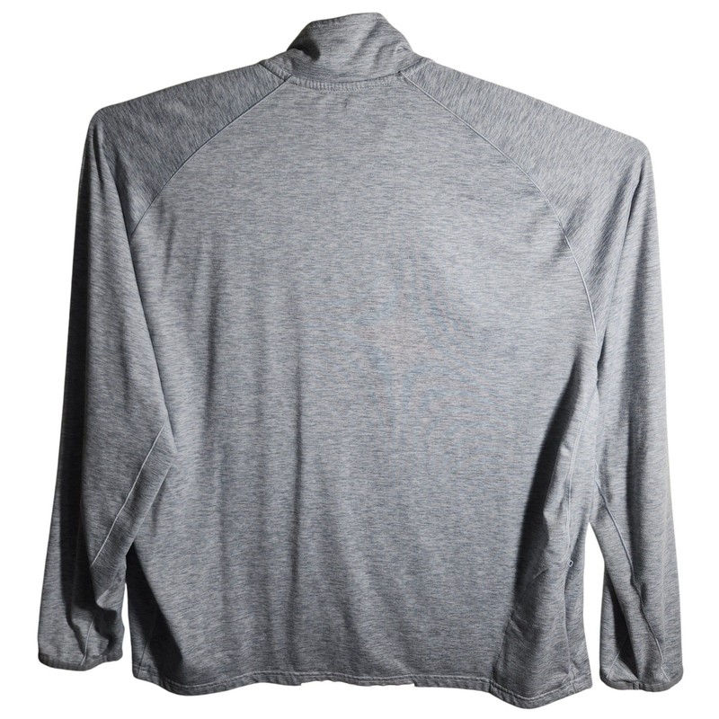 VA Sport Performance Quarter Zip Pullover Athletic Shirt Gray XX Large Mens RVCA gallery