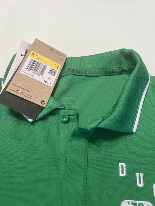 Nike Oregon Ducks Dri-Fit Men’s Polo Shirt Size S "Ducks 76" 24M gallery