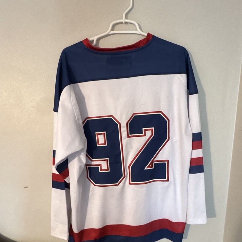 QUINN XCII The People’s Tour Hockey Jersey Size L #92 gallery