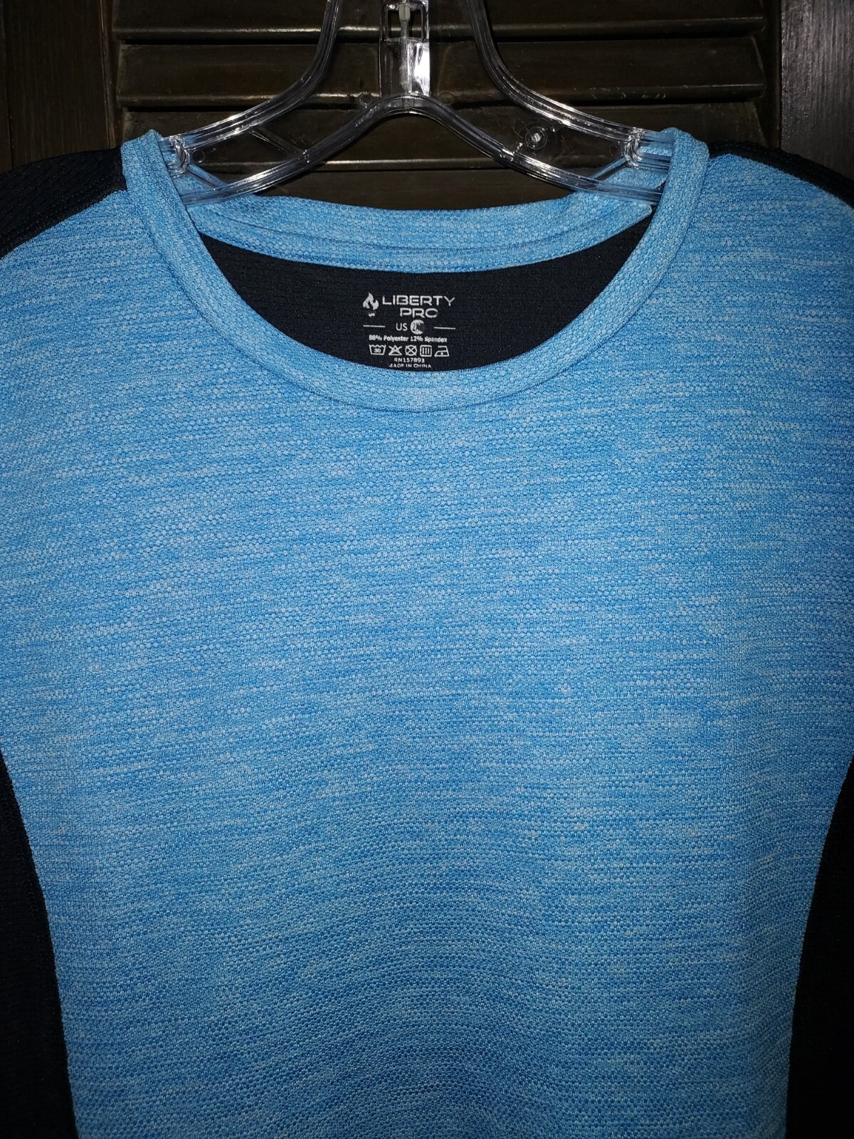 Liberty Pro Men's Blue Black Sleeveless Gym Workout Shirt Sz 2XL gallery