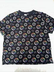 Puma PRIDE AOP TEE All Over Print Graphic T Shirt 100% Cotton Top Men siz XXL St