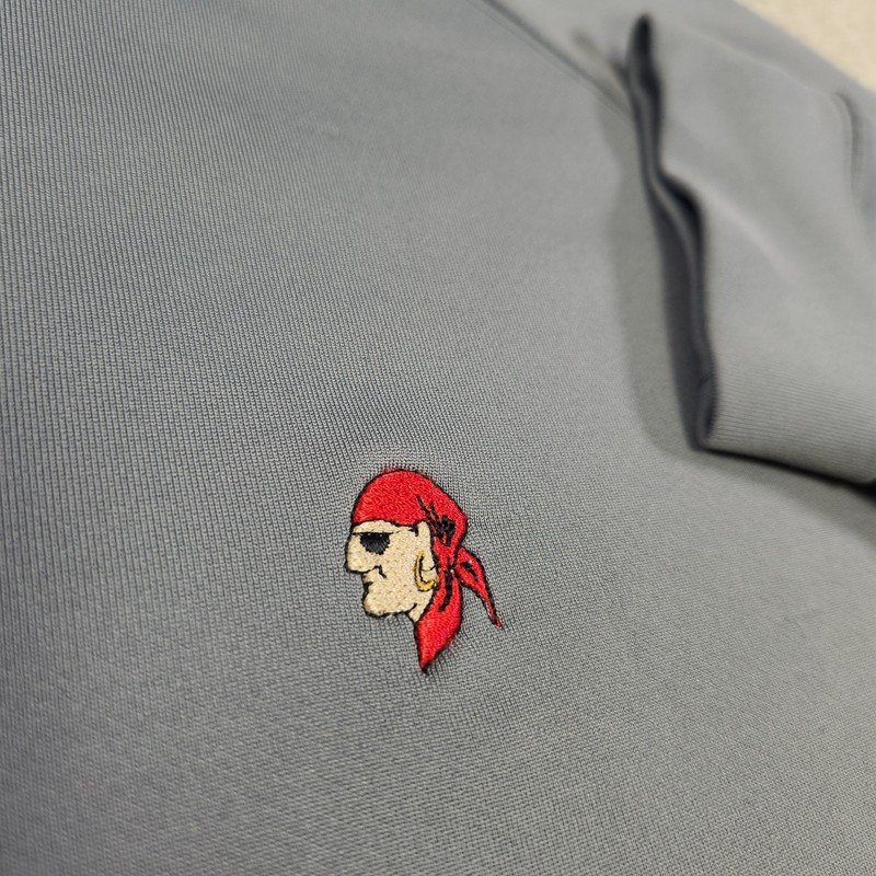Dunning Golf Pullover Sweatshirt Men XL Gasparilla Pirate Festival Golf 1/4 Zip gallery