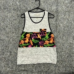 Free State Tank Top Men M Grey Pocket Summer Lightweight Streetwear