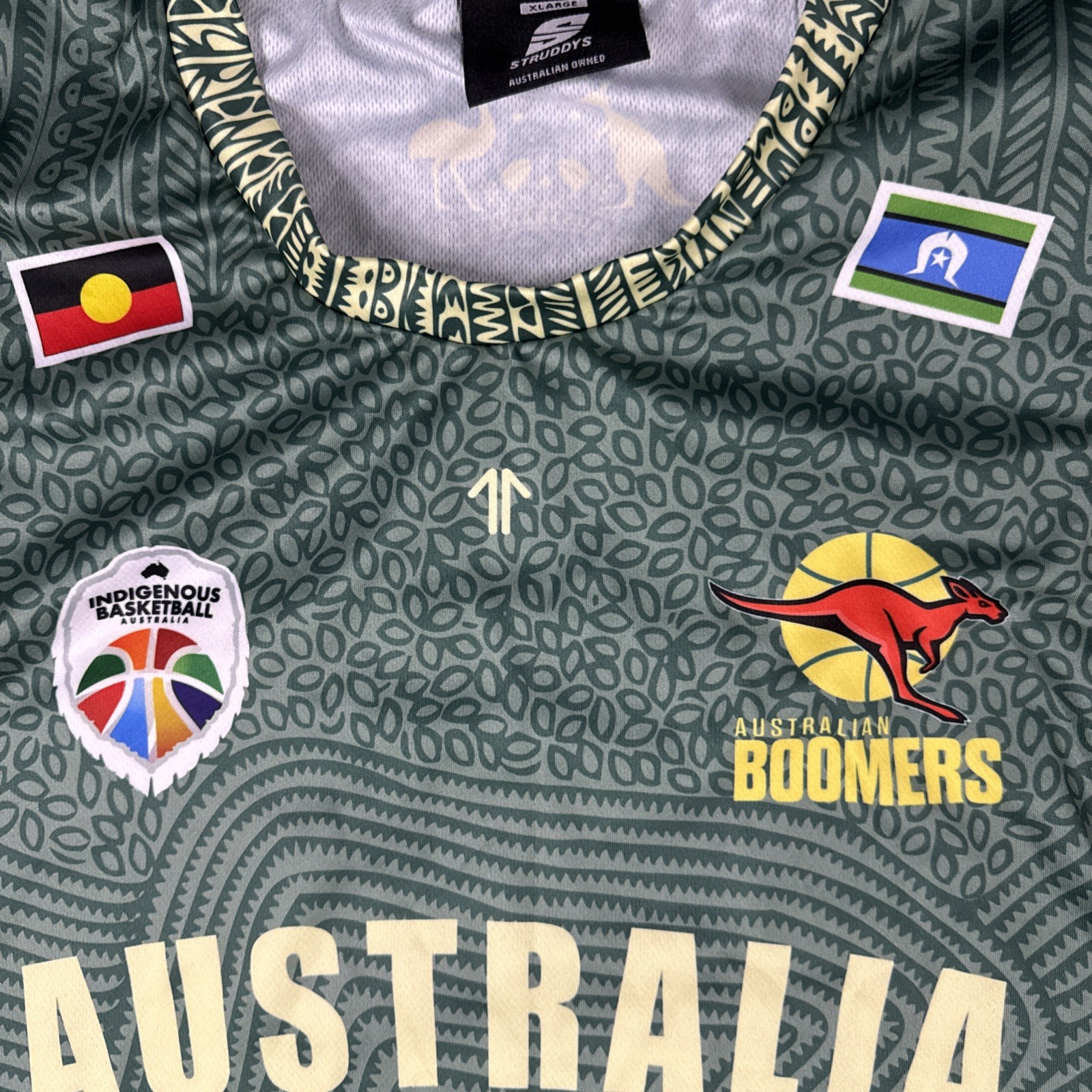 Indigenous Basketball Australian Boomers x Deadly Choices Jersey Struddys XL gallery