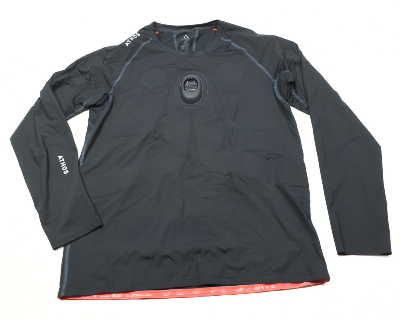 Athos Biometrics Smart Compression Training Shirt Mens XL Black Long Sleeve gallery