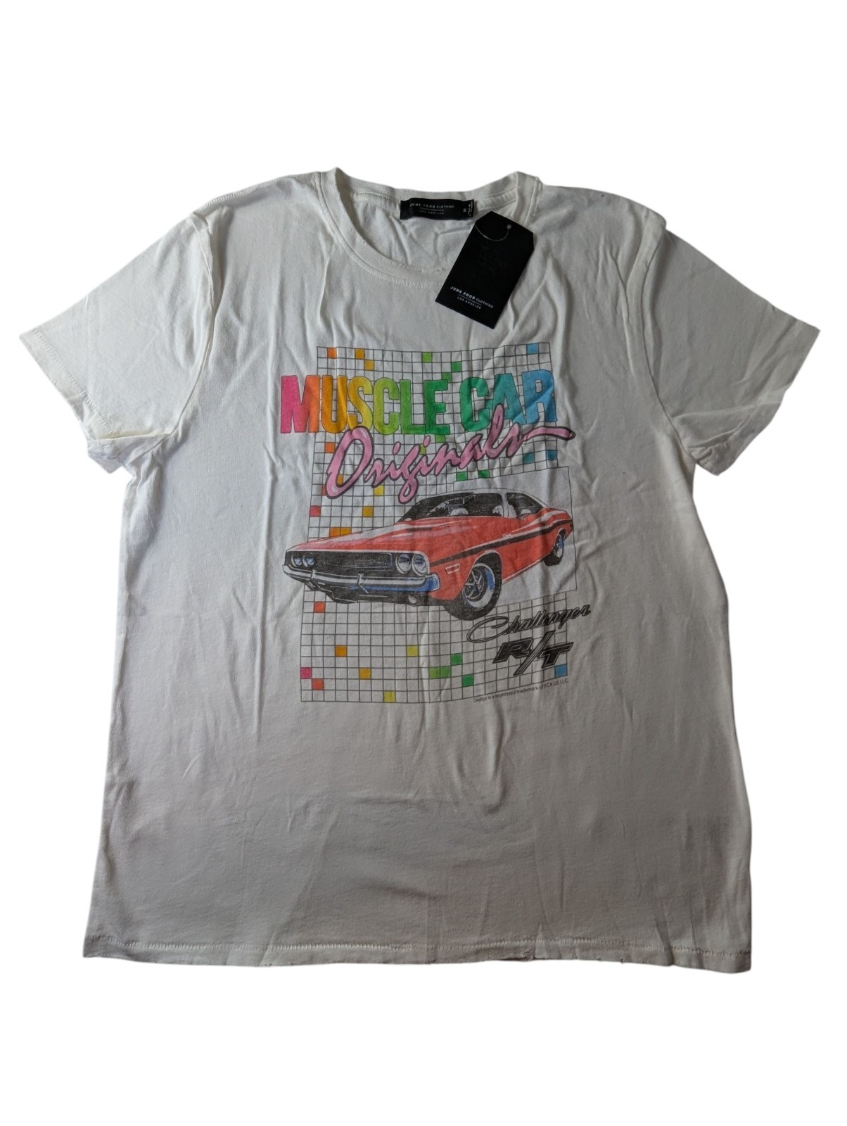 Junk Food Mens Medium Musclecar Originals Dodge Challenger R/T Graphic T-Shirt gallery