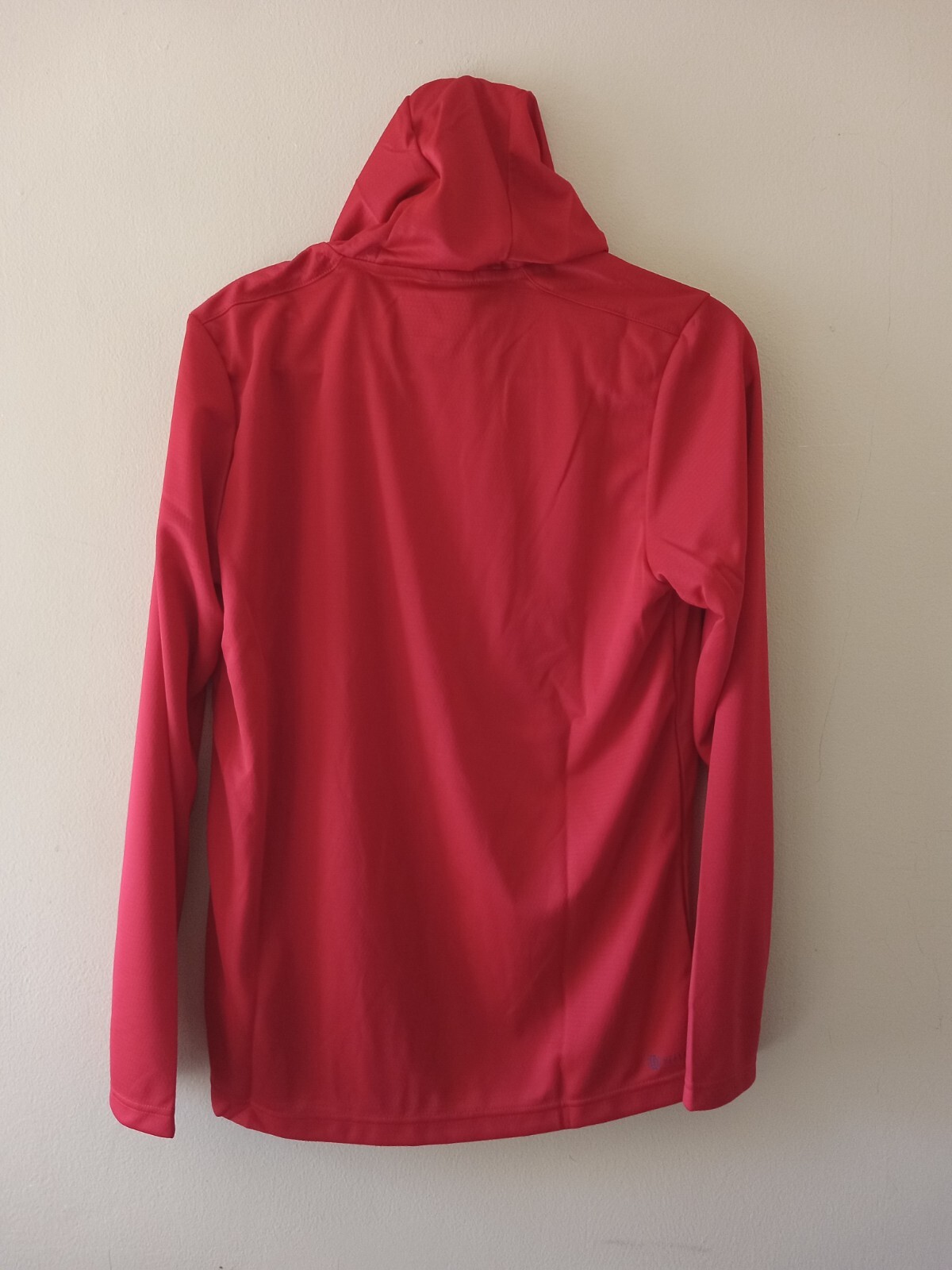 Adidas Red Heat.Rdy Hooded Long Sleeve Shirt Size Small gallery