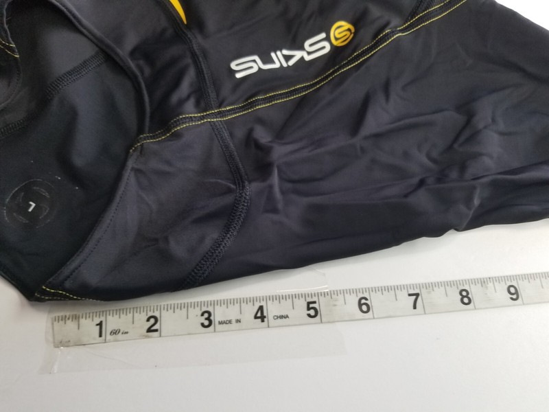 Skins A400 Long Sleeve Active Copression Shirt Top Mens Size L Black Yellow gallery