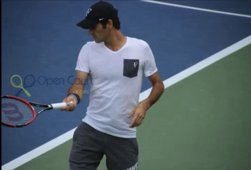 Nike Air Jordan Roger Federer RF x AJ3 2014 US Open Practice Shirt XL Nadal NWT gallery