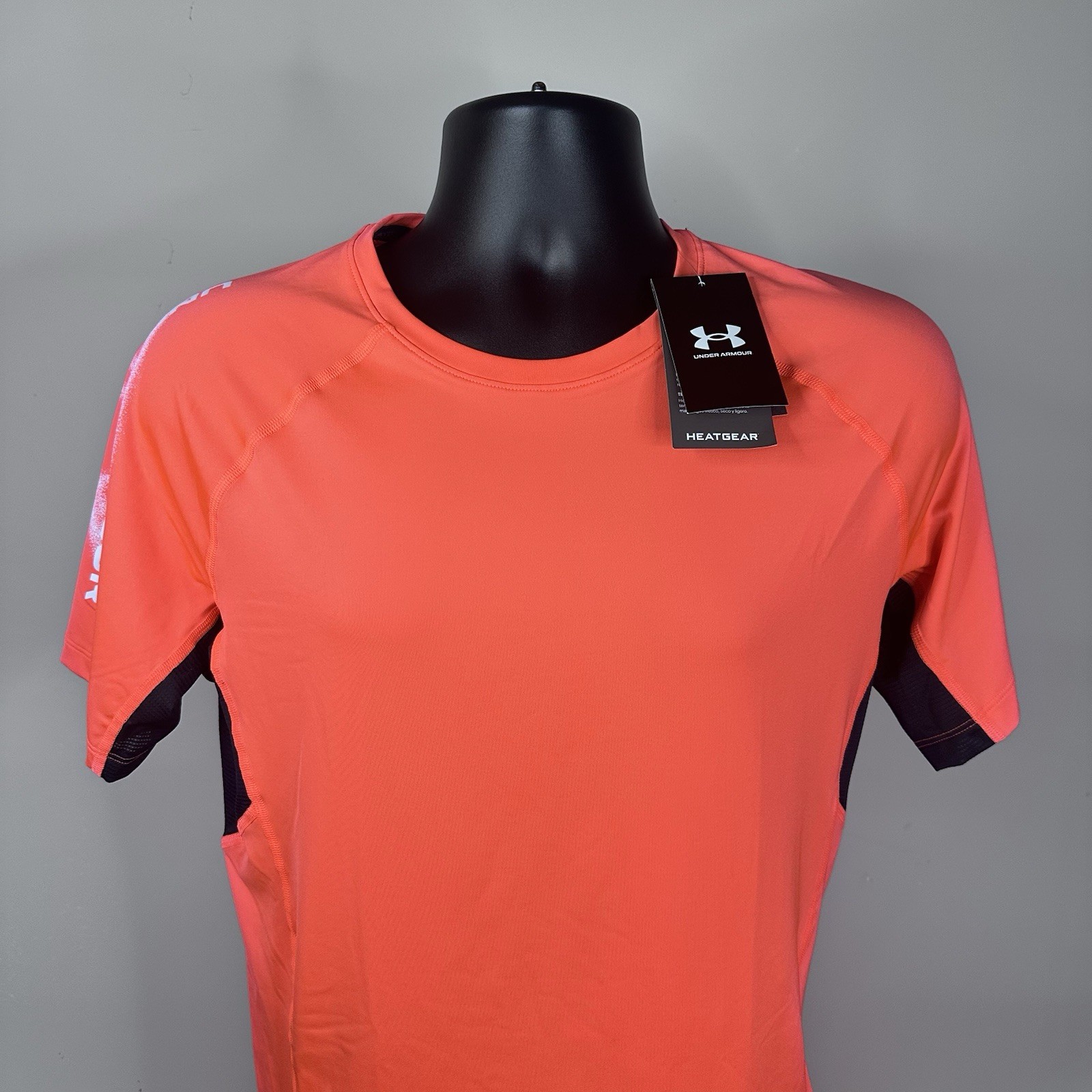 Under Armour MFO HeatGear Vent Compression Shirt 1383331 Bright Red Black Men XL gallery