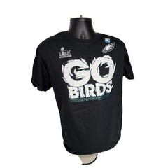 NEW Philadelphia Eagles Super Bowl LIX Champions go Birds 2025 Official T-Shirt