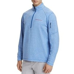 Vineyard Vines Performance Jersey Half-Zip Long Sleeve Pullover in Hull Blue, M