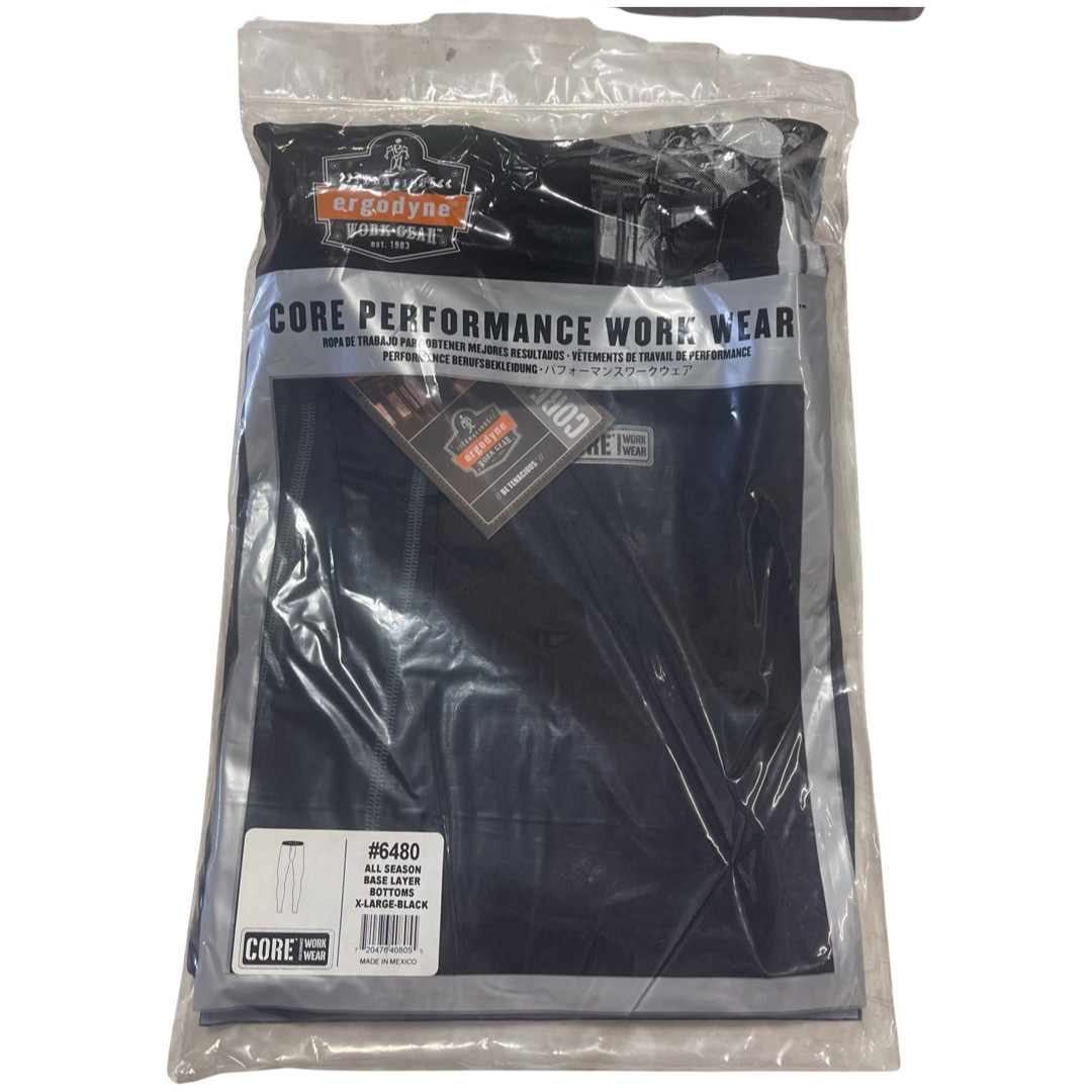 Ergodyne Core Performance All Season Base Layer Bottoms Extra Large 40805 gallery