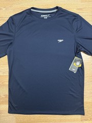 Speedo men’s small block the burn short sleeve UPf T-shirt
