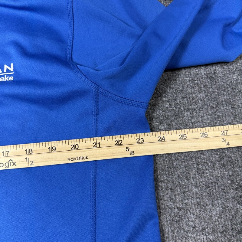 The North Face Pullover Mens XL Blue 1/4 Zip Long Sleeve Honda Berman Dealer Top gallery