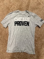 Men’s Nike Chicago Marathon 2014 Dri-Fit Running Tshirt Size L