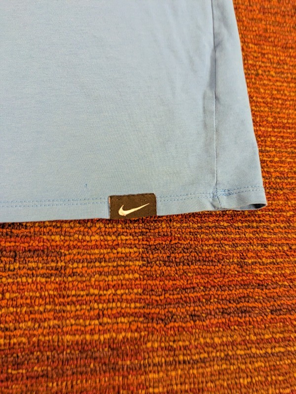 Kevin Durant Nike Tee Dri Fit Shirt Mens L Large Blue Crew Saber Tooth Tiger gallery