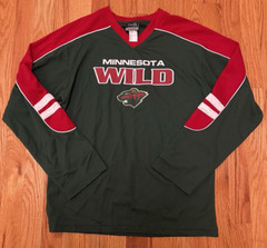 Kids XXL (18) My NHL Hockey Apparel Minnesota Wild Jersey Shirt