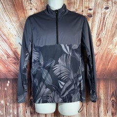Greyson Mens Size Small Grey 1/4 Zip Up Pullover Performance Long Sleeve Shirt