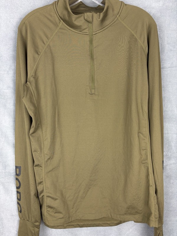 Bjorn Borg MidLayer Half Zip Pullover Men's Medium Green Half Zip Long Sleeve gallery